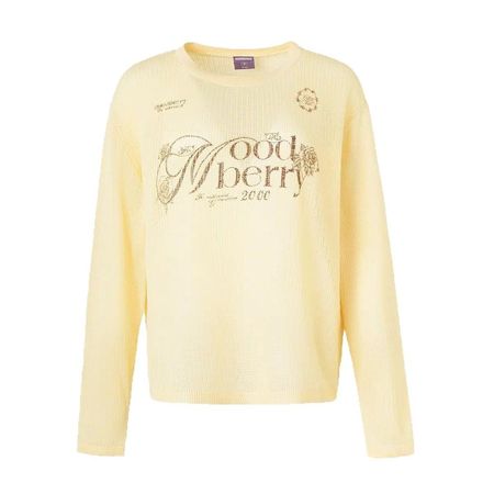 Retro Hollow Knitted Long-Sleeved T-Shirt For Women